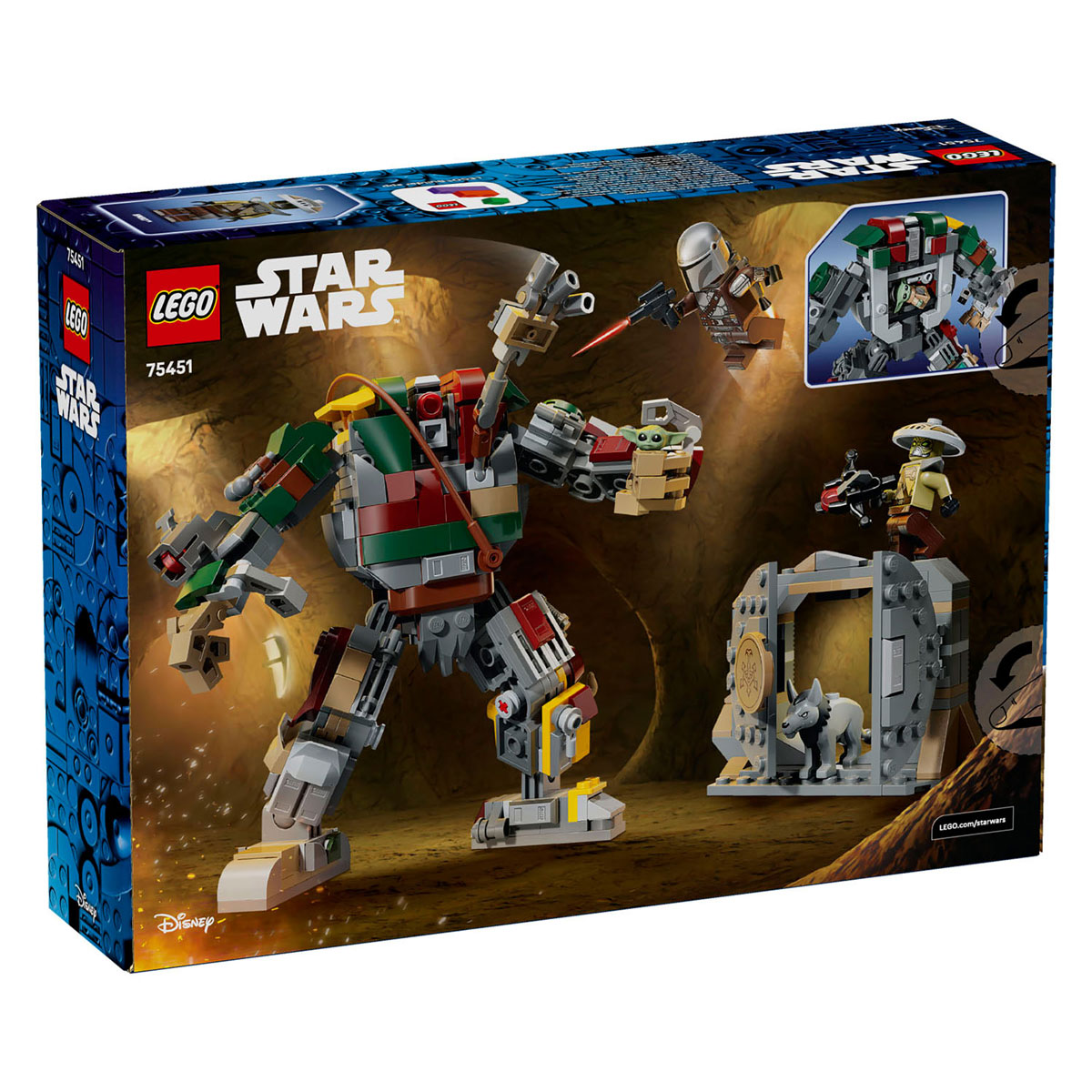 LEGO Star Wars 75451 Paleis van de Hutt Sentry Droid Confrontatie