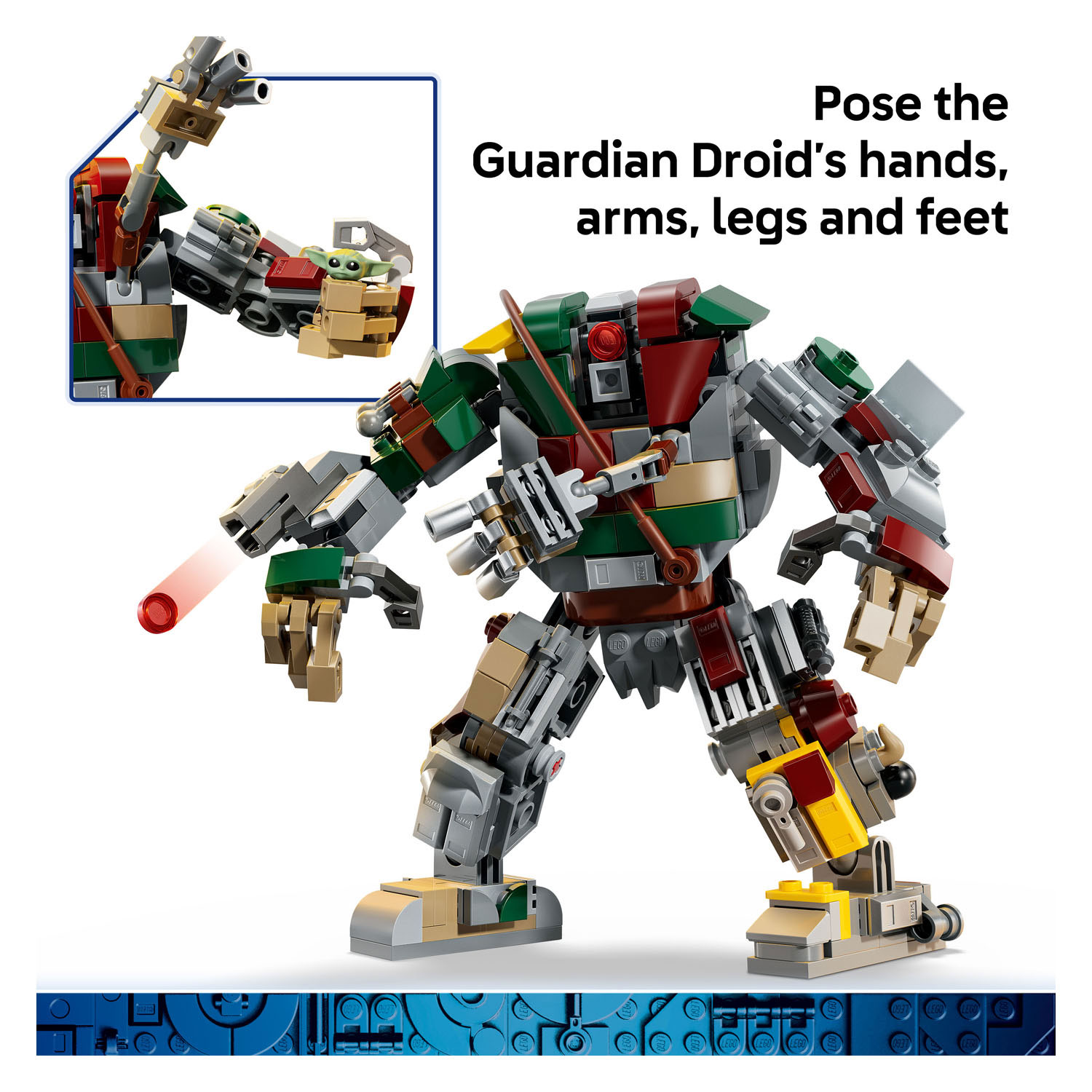 LEGO Star Wars 75451 Paleis van de Hutt Sentry Droid Confrontatie