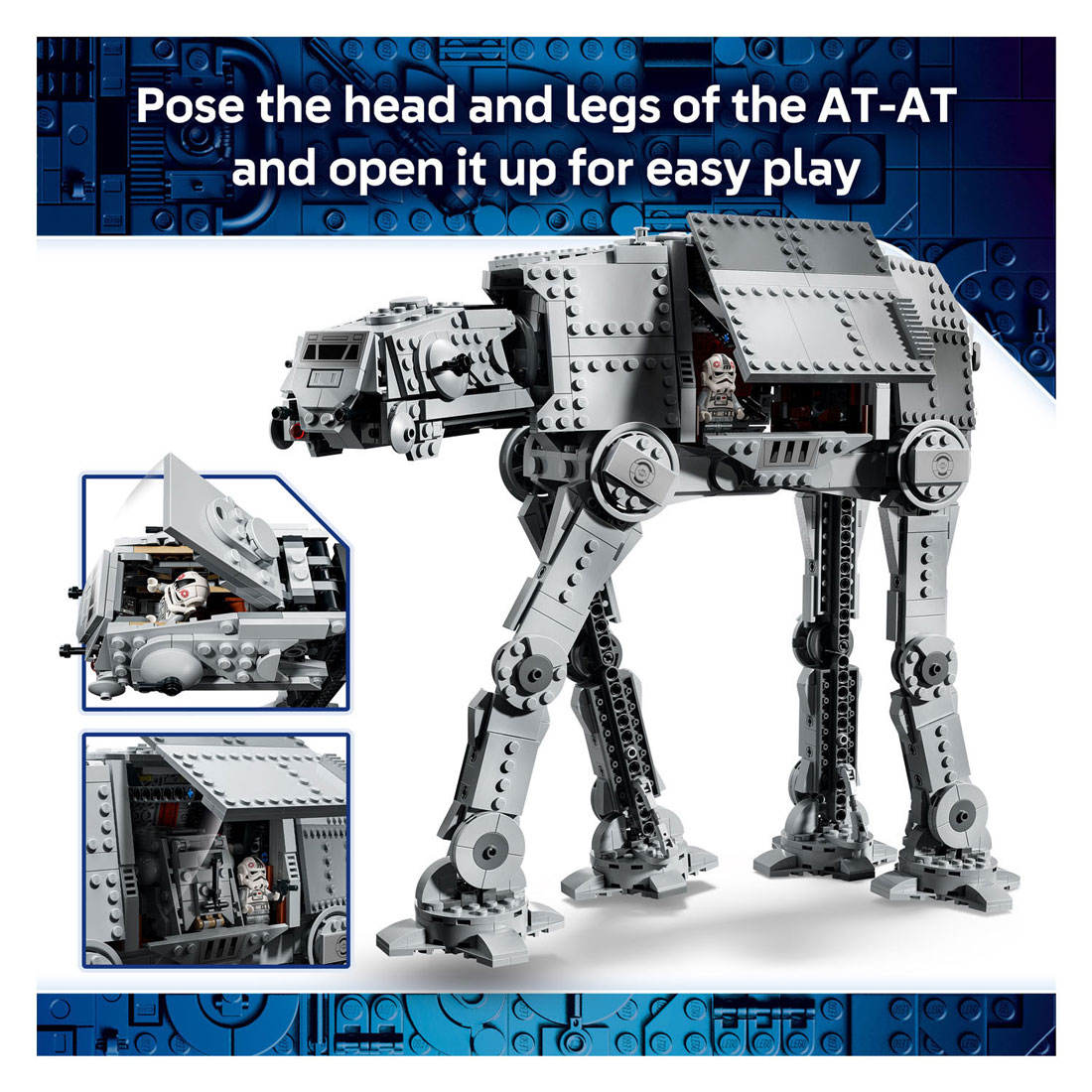 LEGO Star Wars 75454 Imperial Remnant AT-AT met INT-4