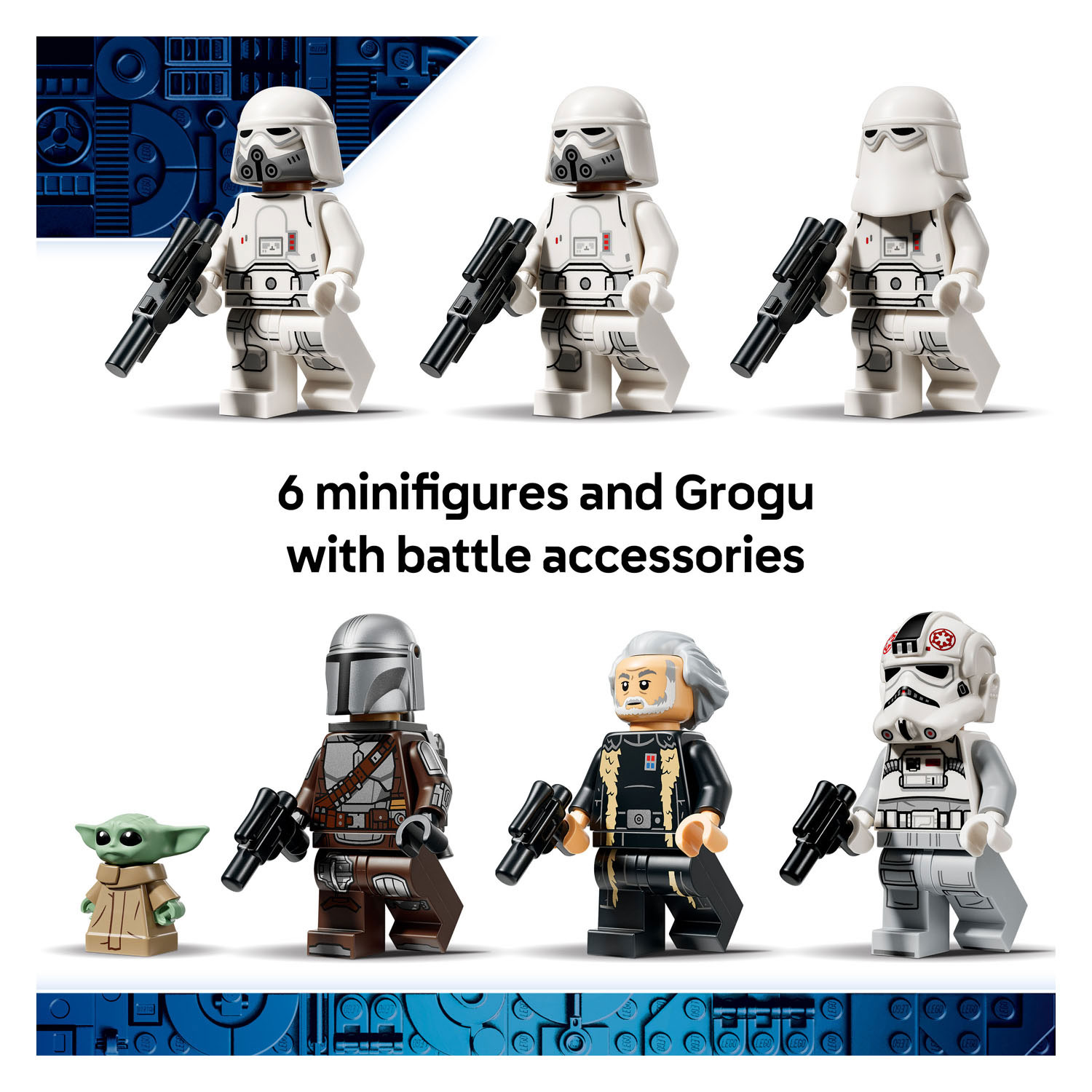 LEGO Star Wars 75454 Imperial Remnant AT-AT met INT-4