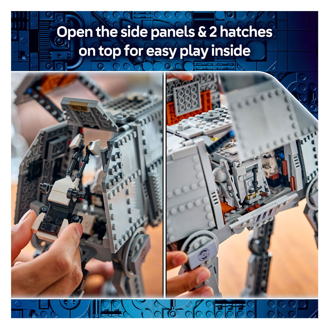 LEGO Star Wars 75454 Imperial Remnant AT-AT met INT-4