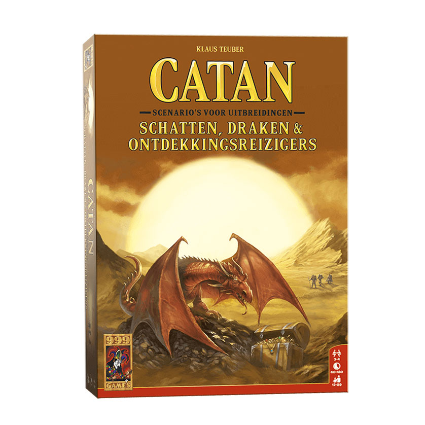 Catan - Schatten, Draken & Ontdekkingsreizigers Bordspel
