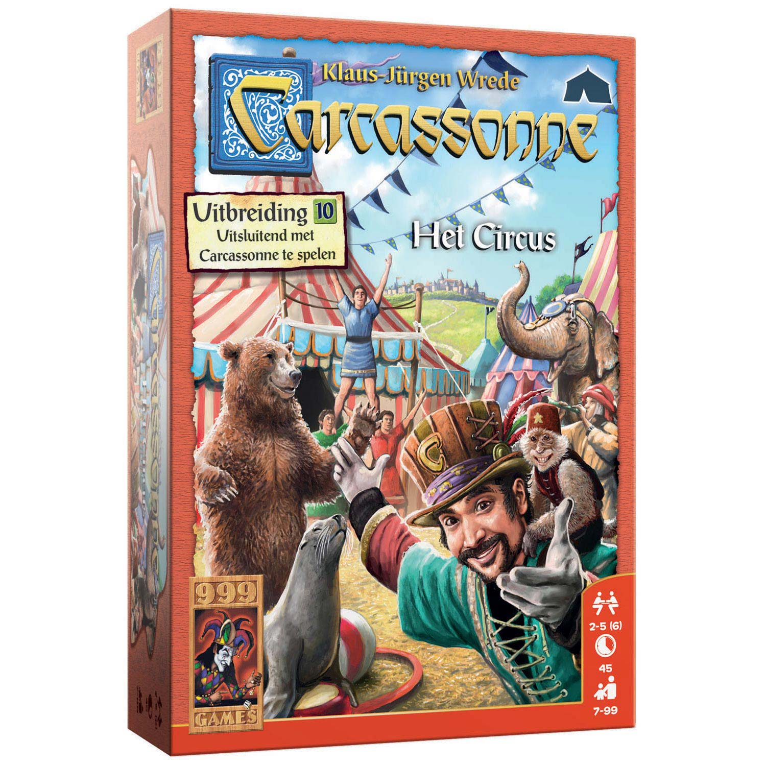 Carcassonne - Het Circus Bordspel