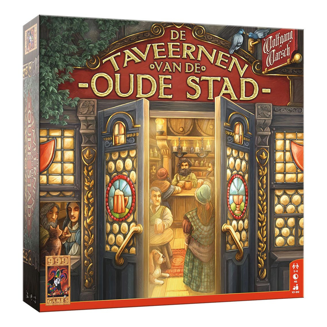 999 Games Brettspiel „Die Tavernen der Altstadt“