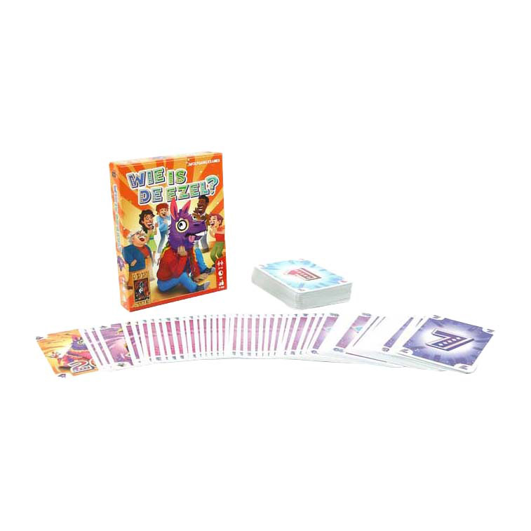 999 Games Wie is de Ezel? Kaartspel