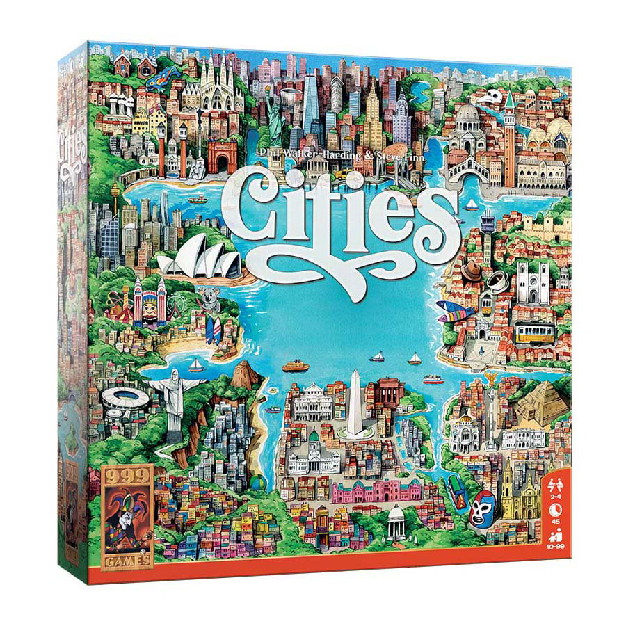 999 Games Cities Bordspel