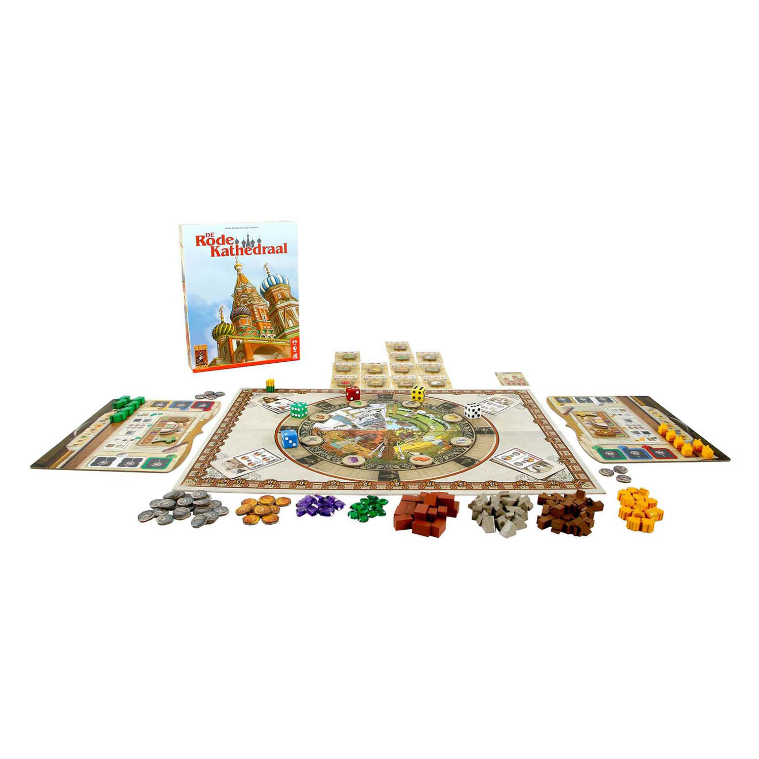 999 Games De Rode Kathedraal Bordspel