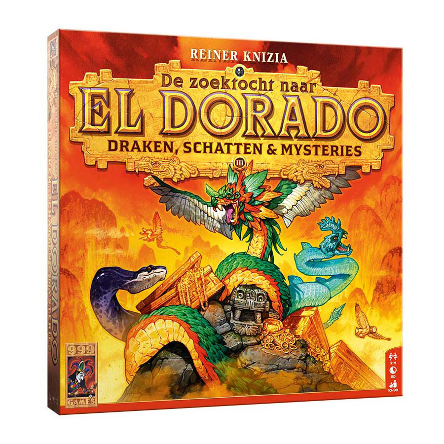 999 Games De Zoektocht naar El Dorado: Draken, Schatten & Mysteries Bordspel