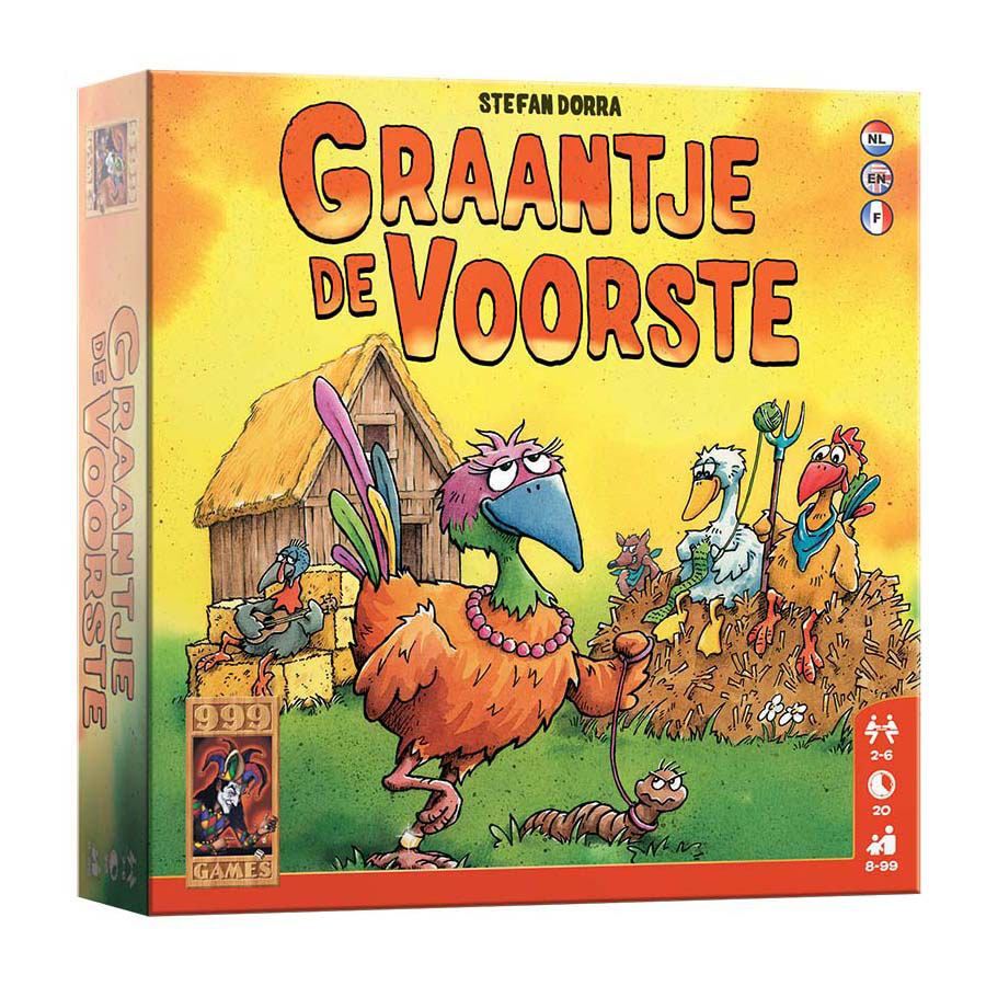 999 Games Graantje de Voorste Dobbelspel