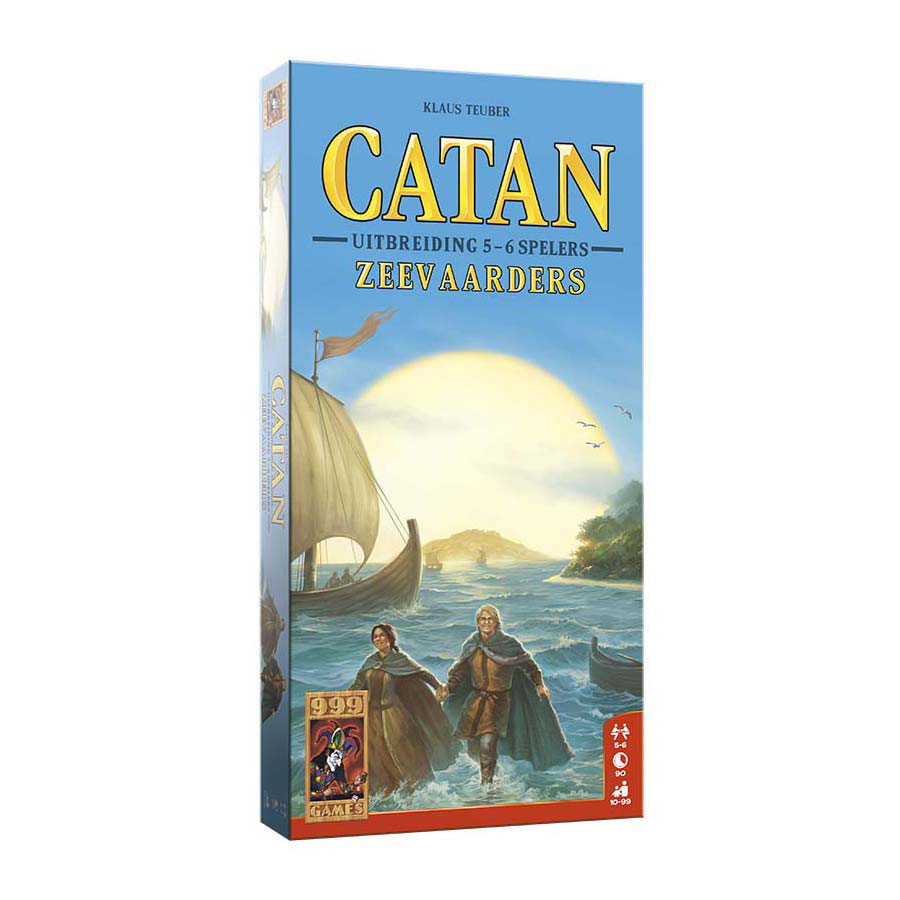 999 Games Catan: Uitbreiding Zeevaarders  5/6 spelers Bordspel