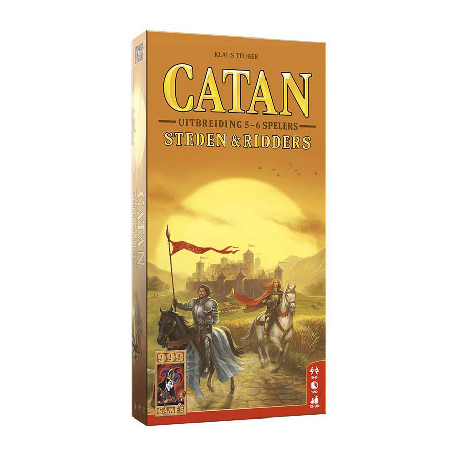 999 Games Catan: Uitbreiding Steden & Ridders 5/6 spelers Bordspel