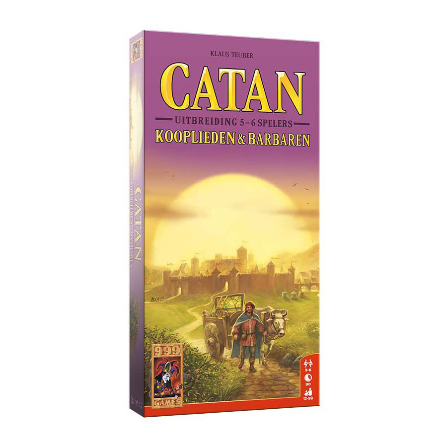 999 Games Catan: Kaufleute & Barbaren Erweiterung 5/6 Spieler Brettspiel