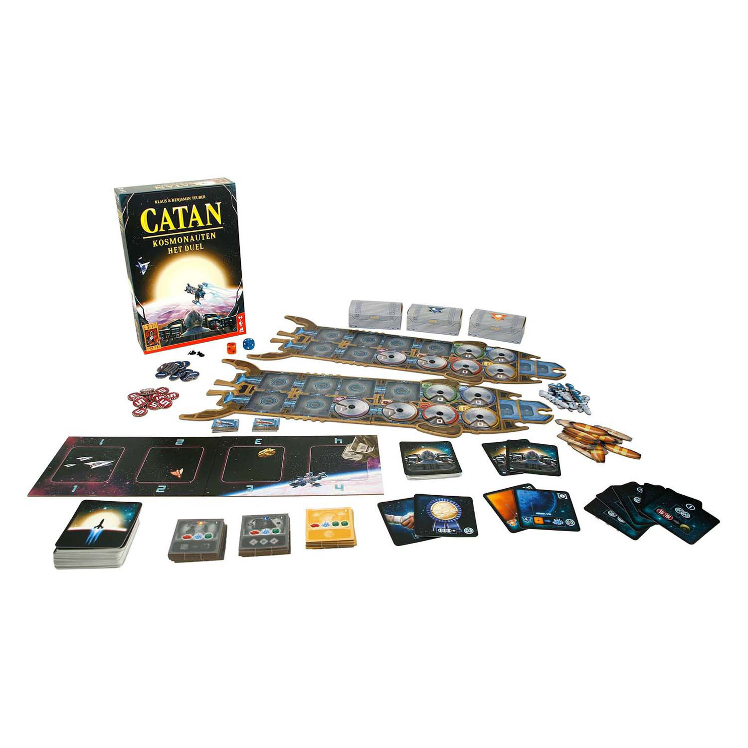 999 Games Catan: Kosmonauten Das Duell-Brettspiel