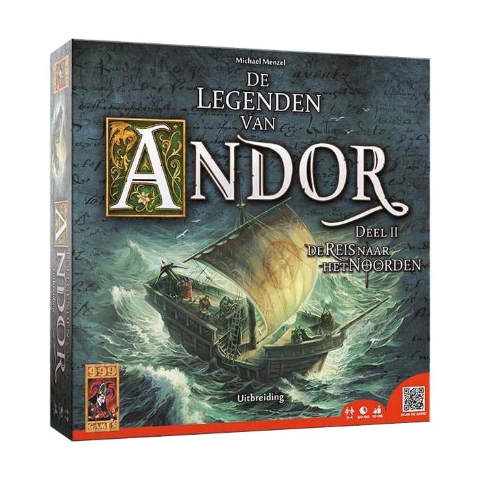 999 Games De Legenden van Andor: De Reis naar het Noorden Uitbreiding Bordspel