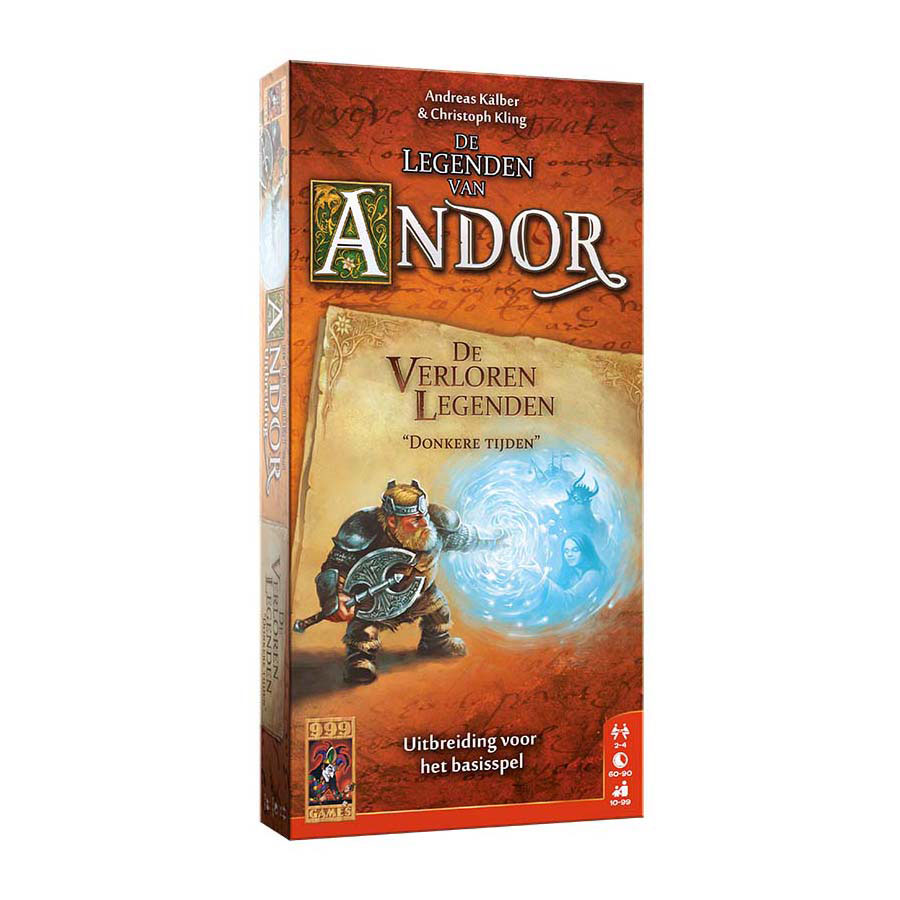 999 Games Andor: The Lost Legends: Dark Times Erweiterungsbrettspiel