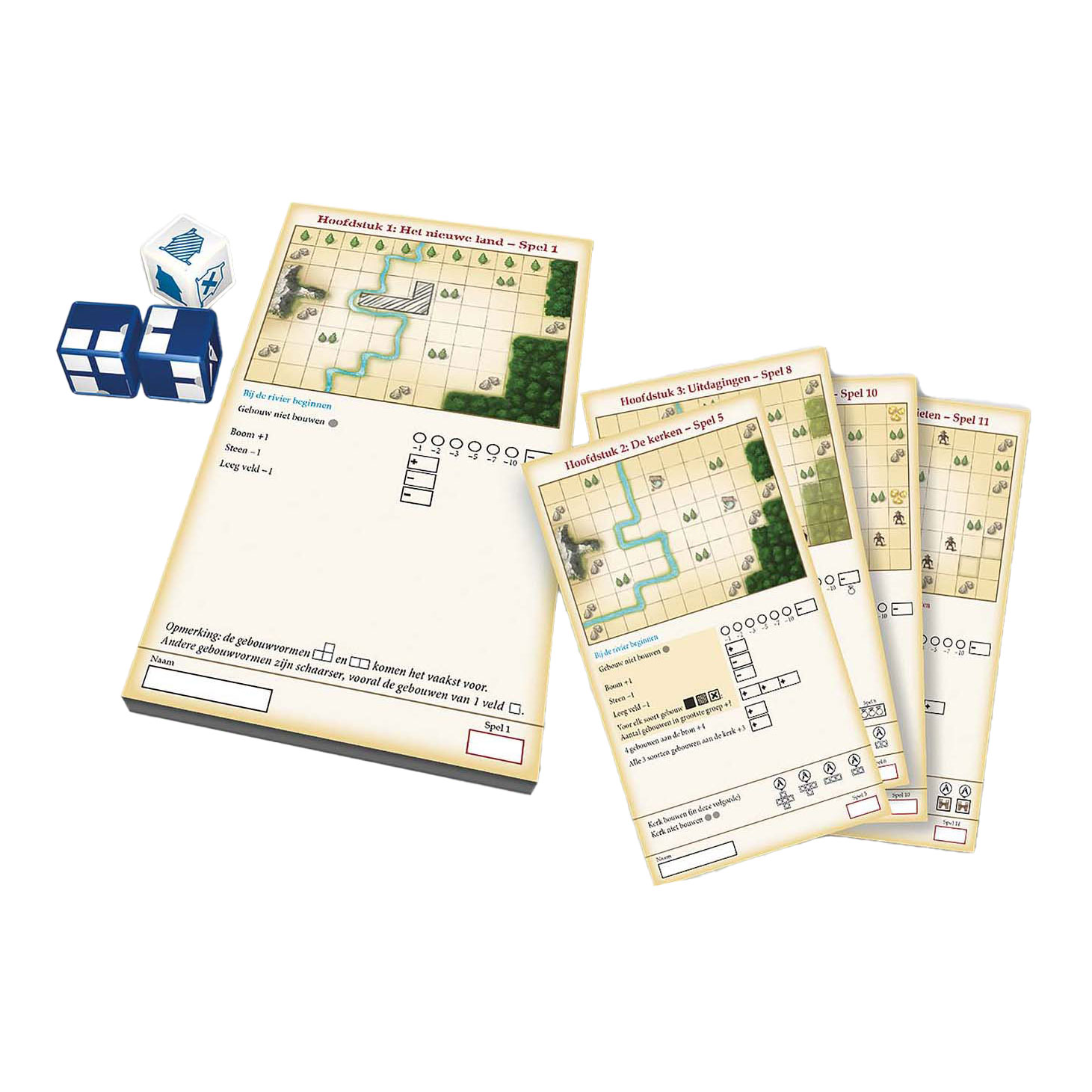 999 Games My City Roll & Write Würfelspiel