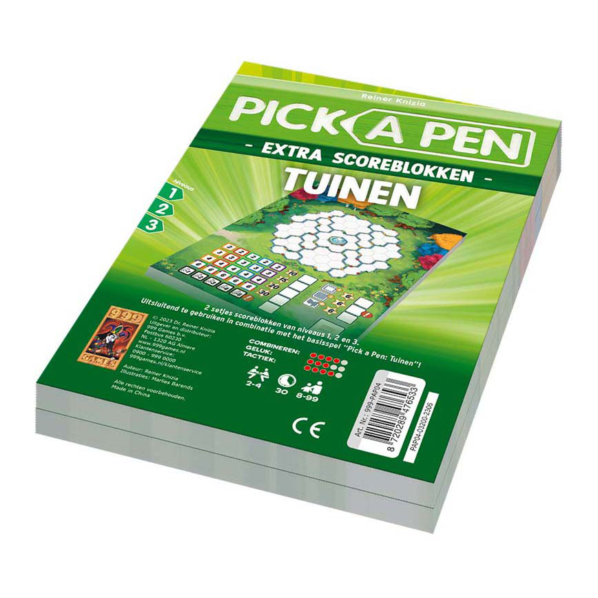 999 Games Pick a Pen Garden-Punkteblöcke, 2 Stk.