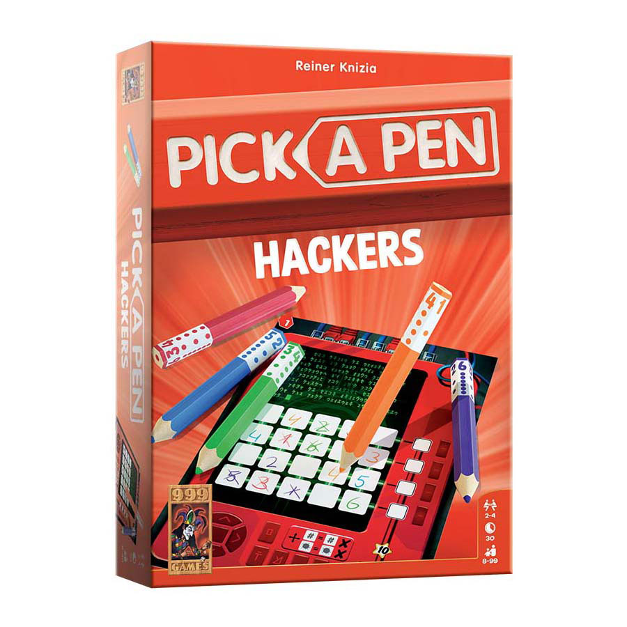 999 Games Pick a Pen Hackers Jeu de dés