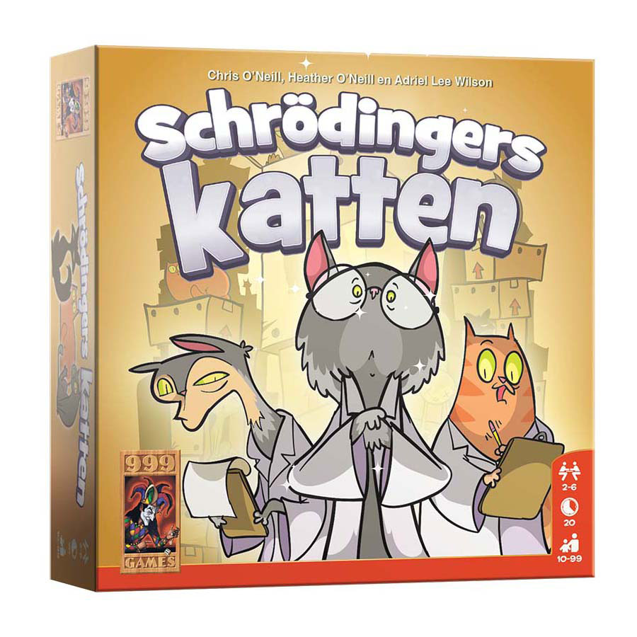 999 Games Schrodingers Katten Kaartspel