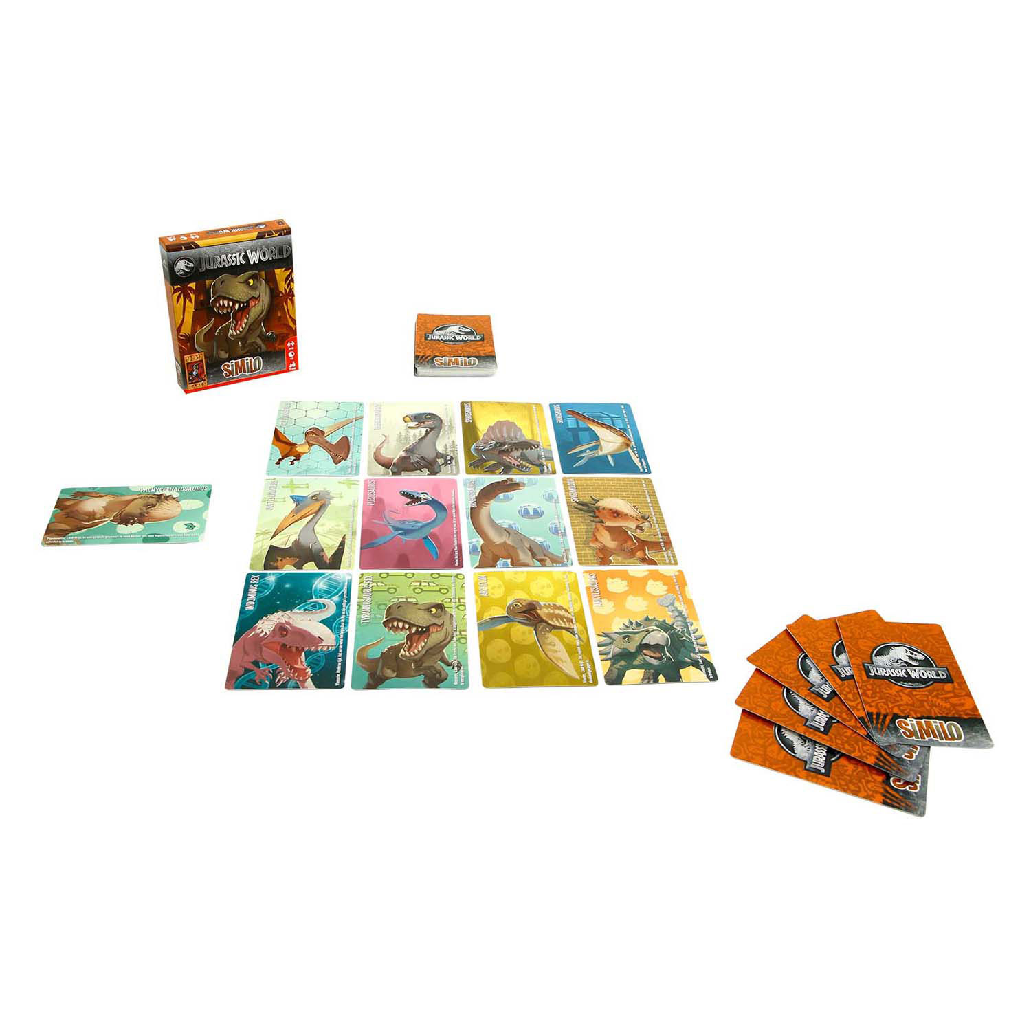 999 Games Similo : Jeu de cartes Jurassic World