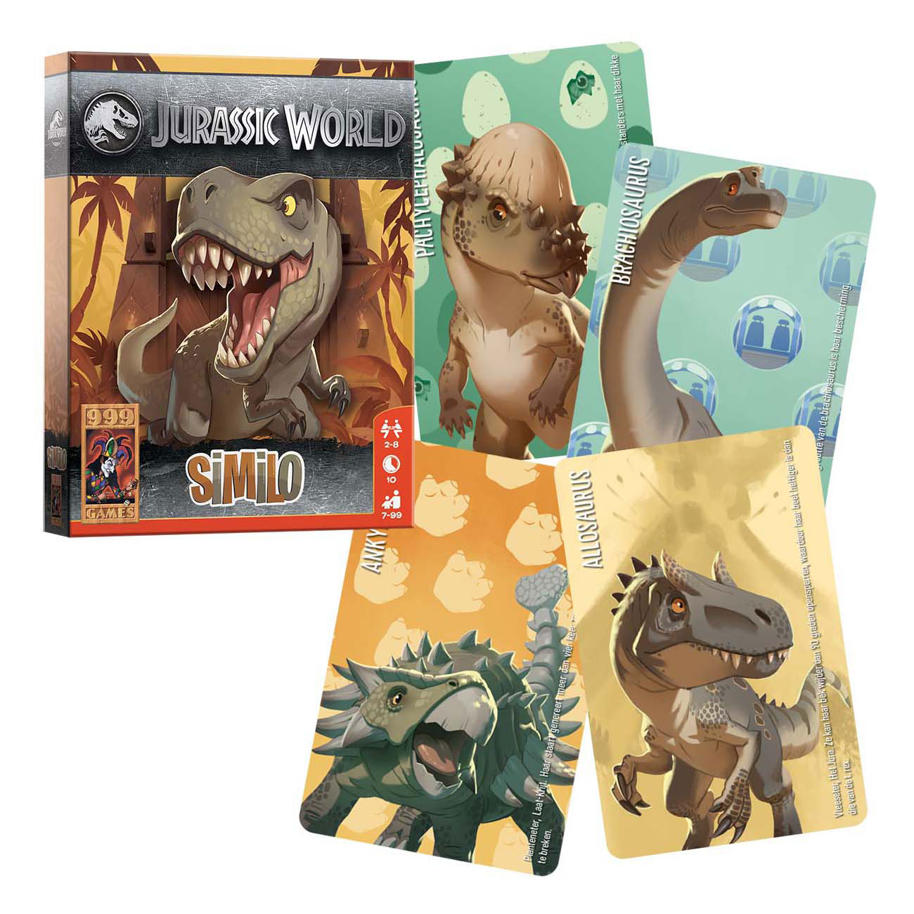 999 Games Similo : Jeu de cartes Jurassic World