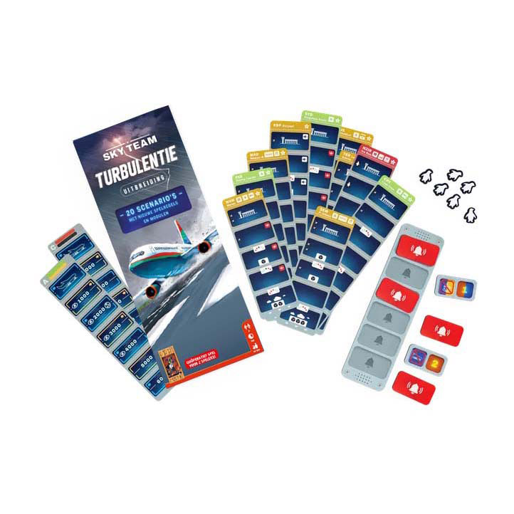 999 Games Sky Team Turbulentie Uitbreiding Bordspel
