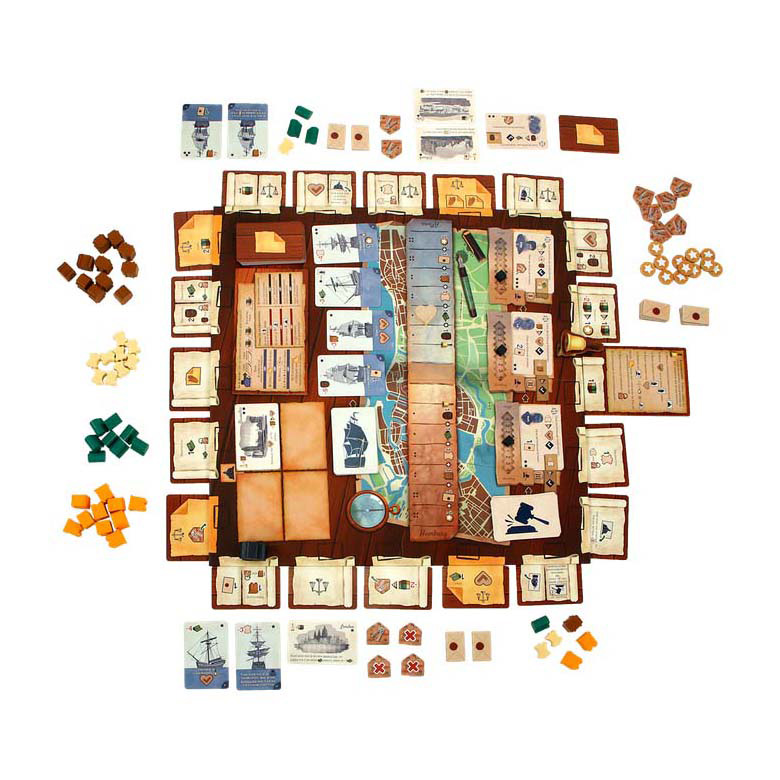 999 Games Stedenstrijd Bordspel