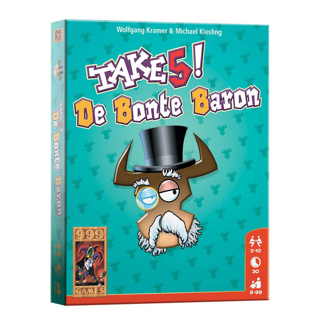 999 Games Take 5! - De Bonte Baron Kaartspel