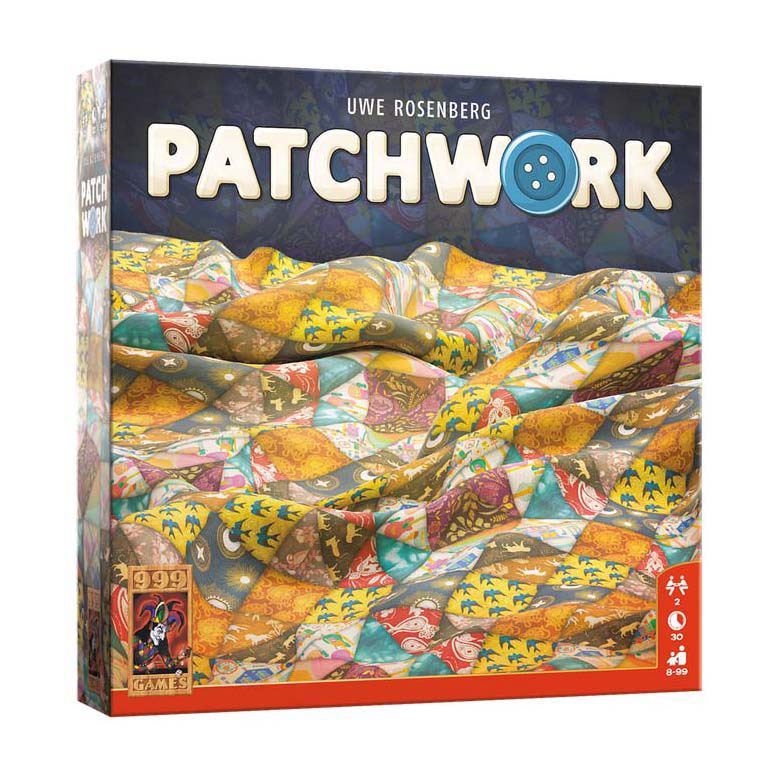 999 Games Patchwork Bordspel - 2 Spelers