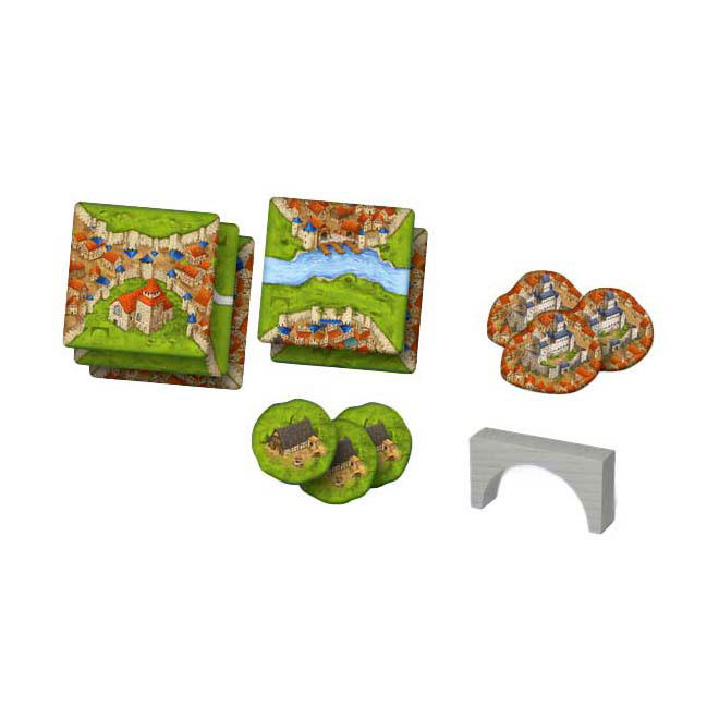 999 Games Carcassonne Burchten & Bruggen Uitbreiding
