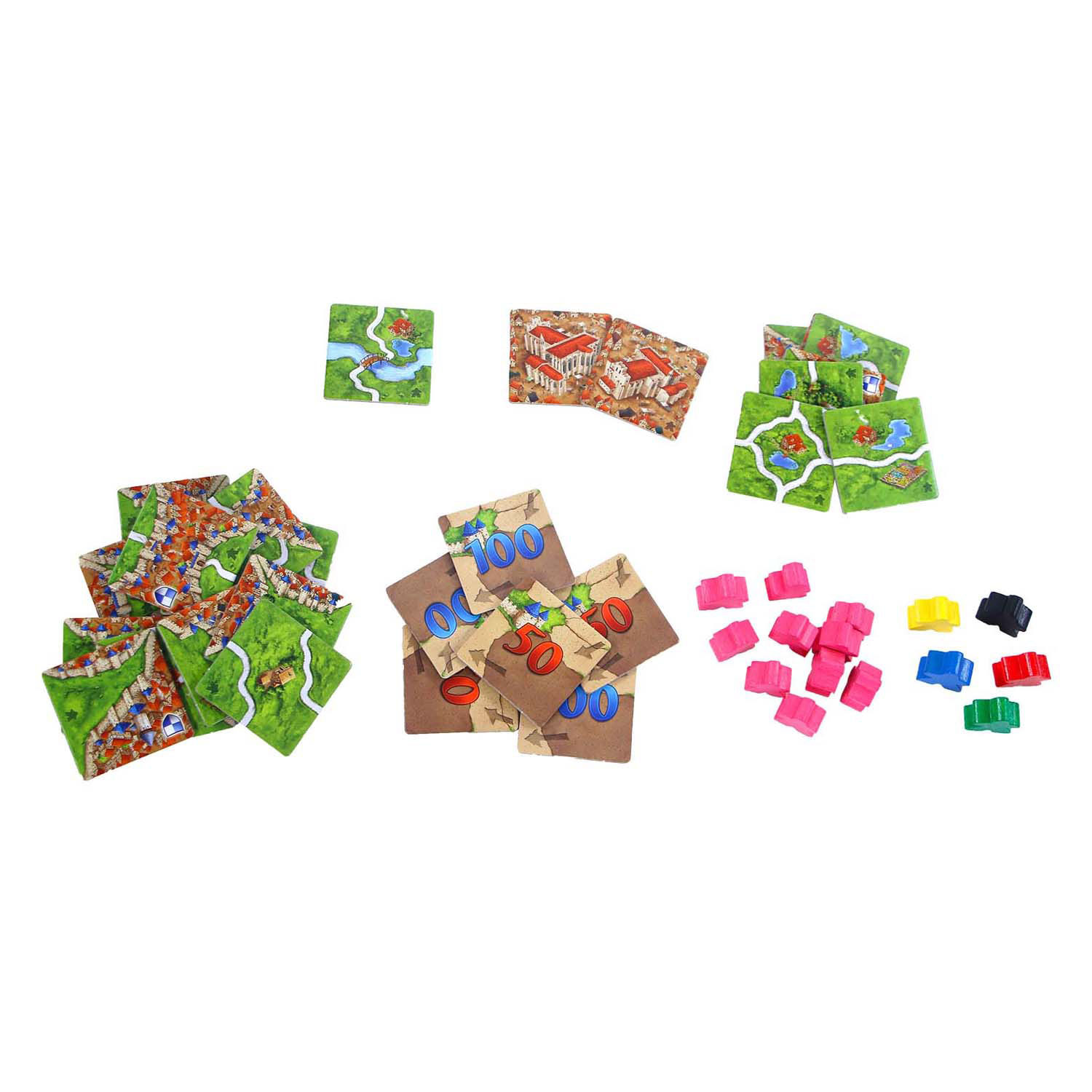 999 Games Carcassonne Kathedralen & Herbergen Uitbreiding