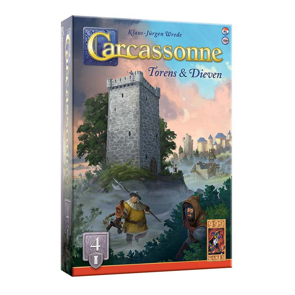 999 Games Carcassonne Torens & Dieven Uitbreiding