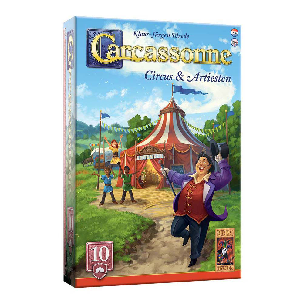 999 Games Carcassonne Circus & Artiesten Uitbreiding