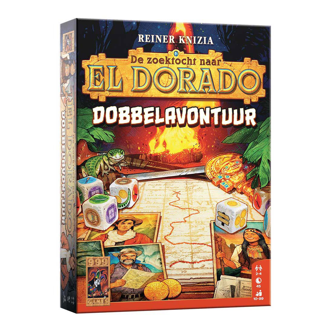 999 Games De Zoektocht naar El Dorado Dobbelavontuur