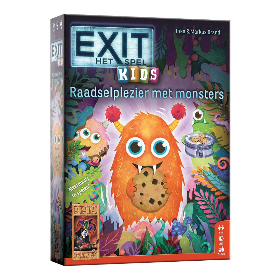 999 Games EXIT - Kids Raadselplezier met Monsters