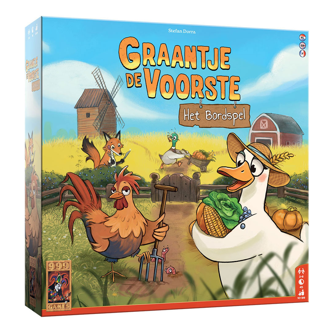 999 Spiele Graantje de Voorste: Das Brettspiel