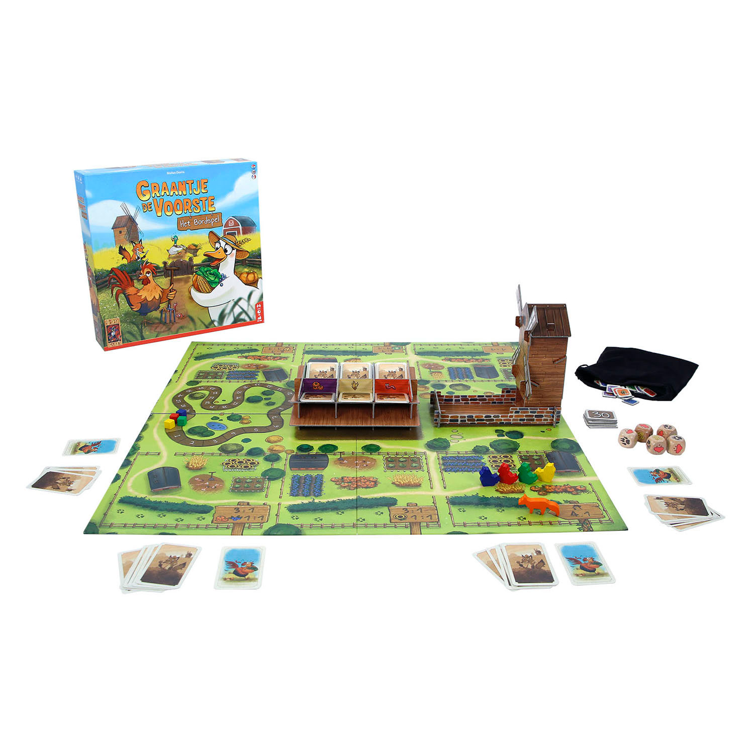 999 Spiele Graantje de Voorste: Das Brettspiel