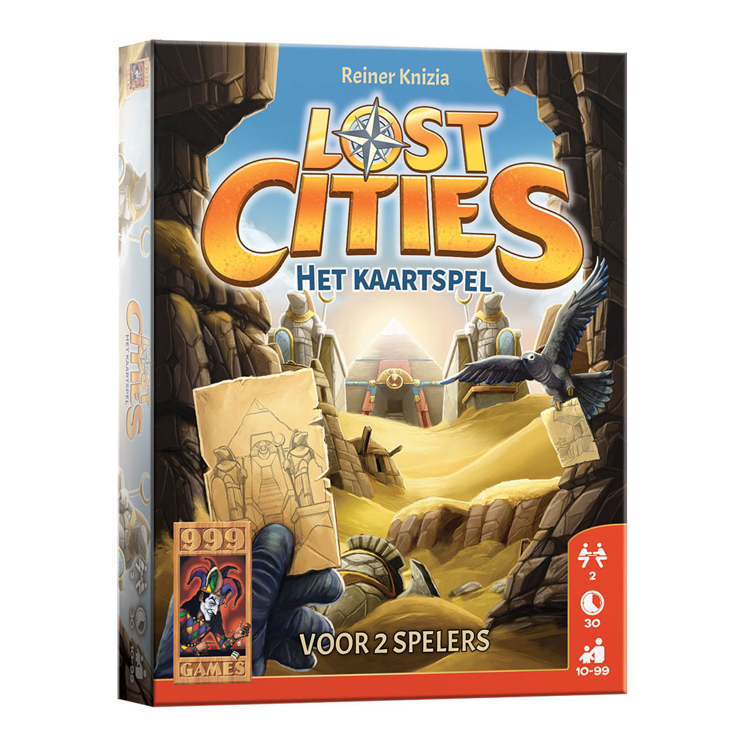 999 Games Cités Perdues : Le Jeu de Cartes