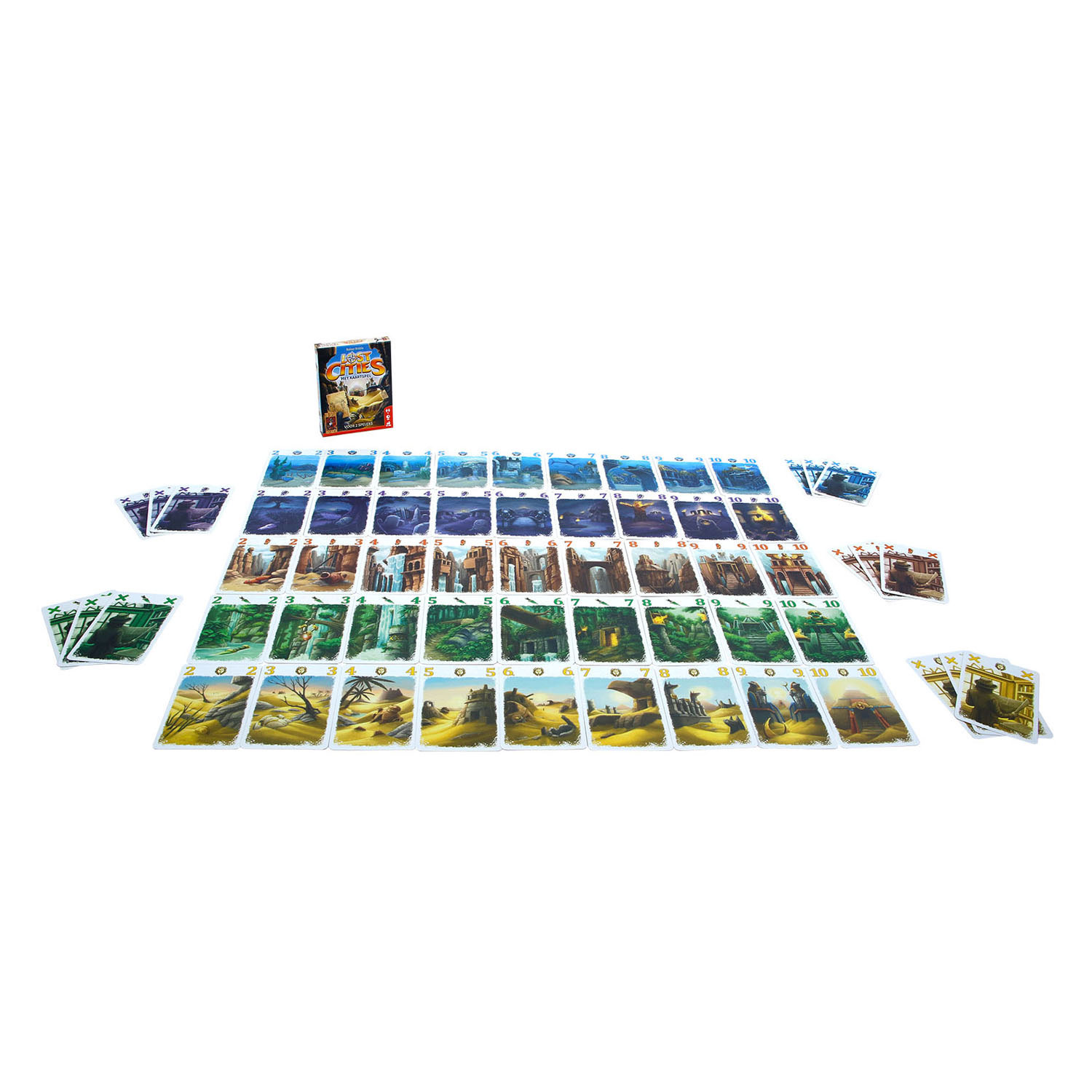 999 Games Cités Perdues : Le Jeu de Cartes