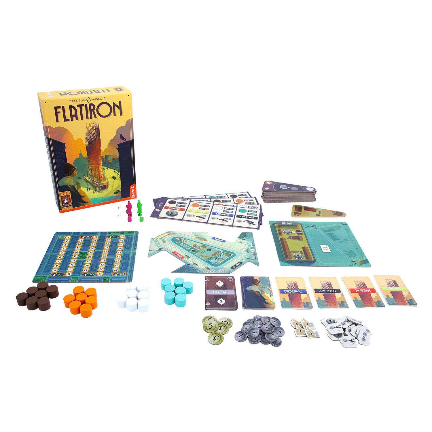 999 Games Flatiron - Bordspel