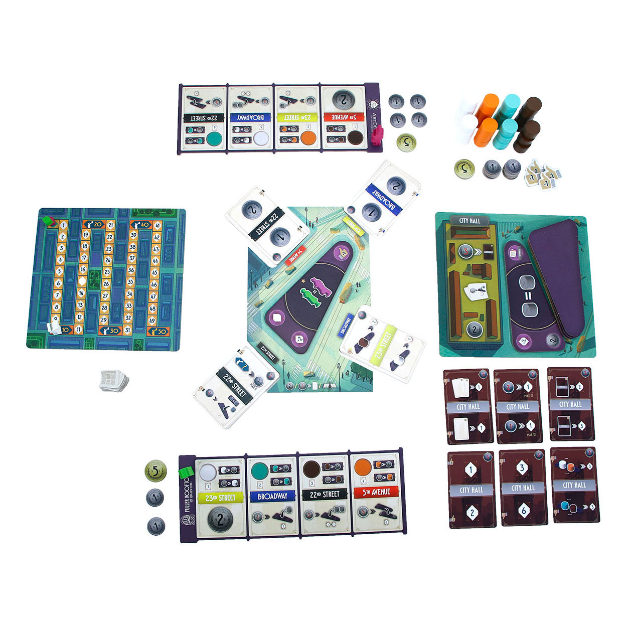 999 Games Flatiron - Bordspel