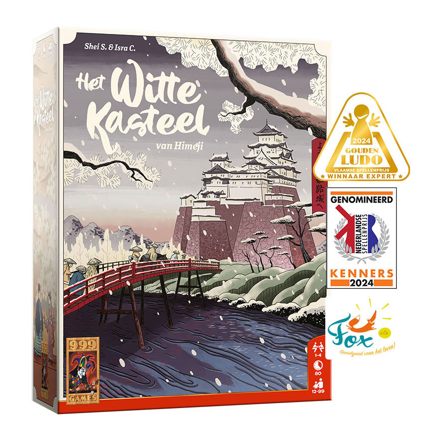 999 Games Het Witte Kasteel van Himeji - Bordspel