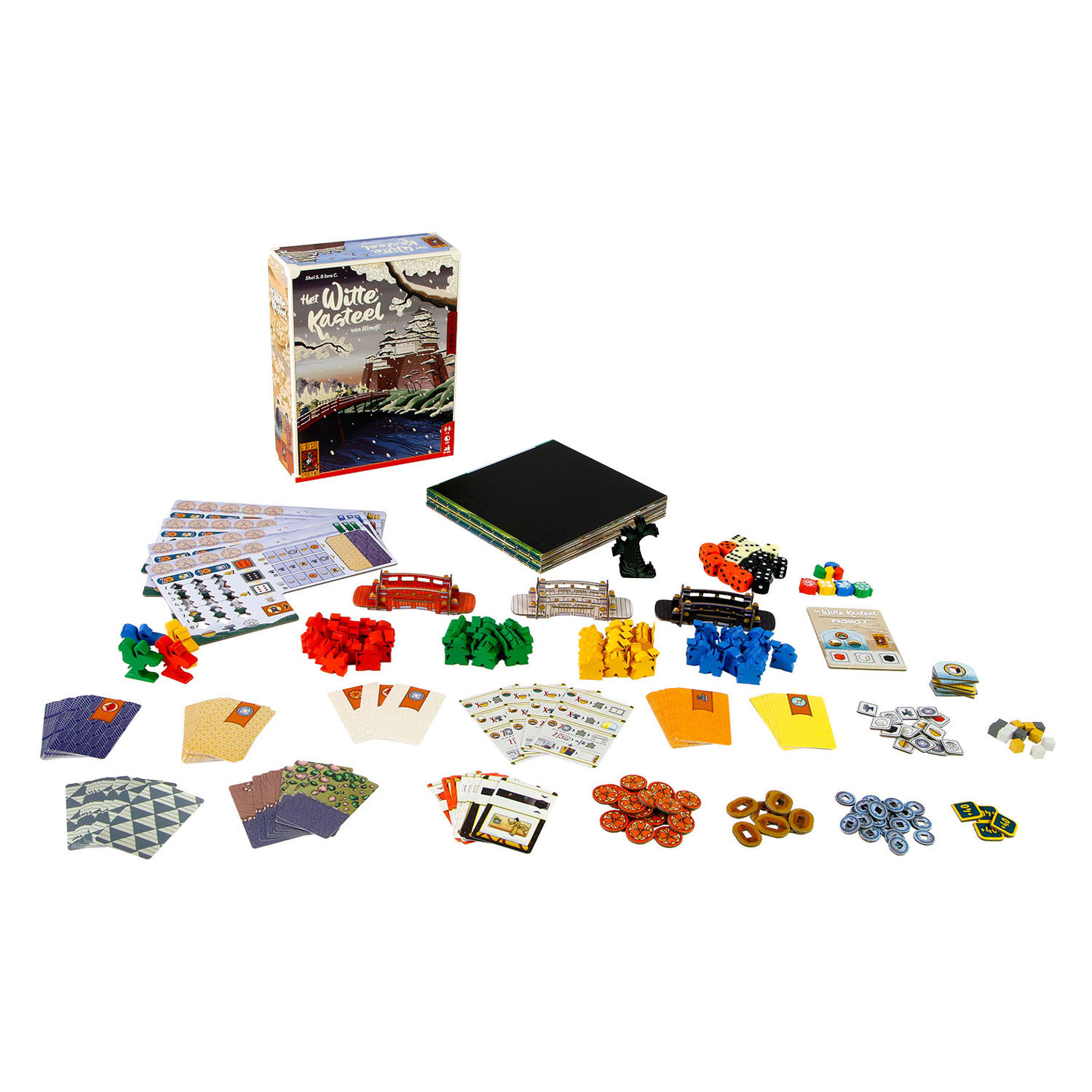 999 Games Het Witte Kasteel van Himeji - Bordspel