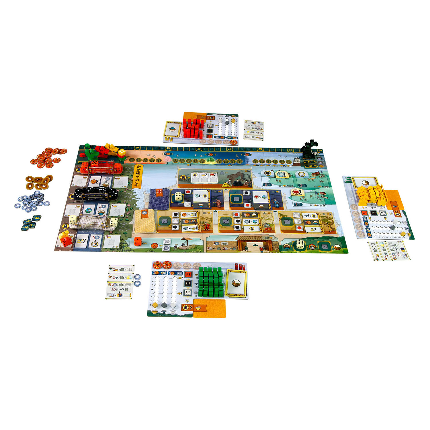 999 Games Het Witte Kasteel van Himeji - Bordspel