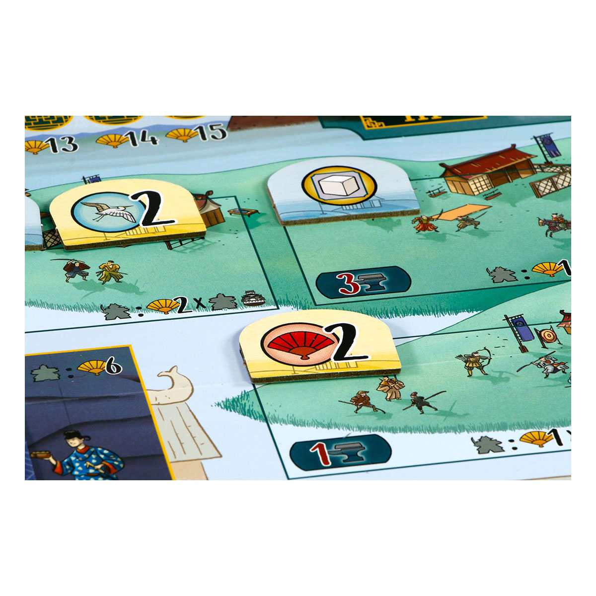 999 Games Het Witte Kasteel van Himeji - Bordspel