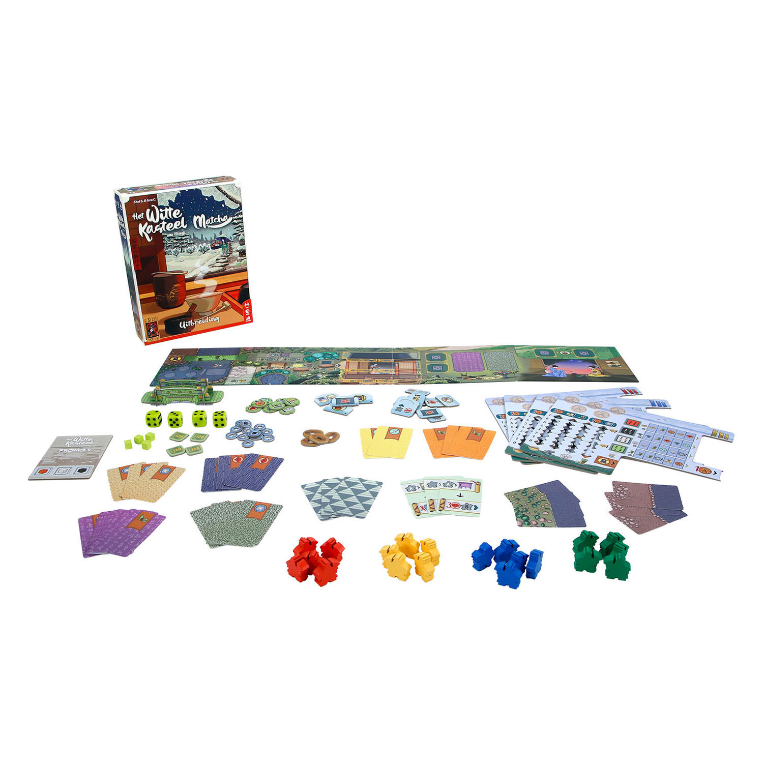 999 Games Het Witte Kasteel van Himeji - Matcha Uitbreiding