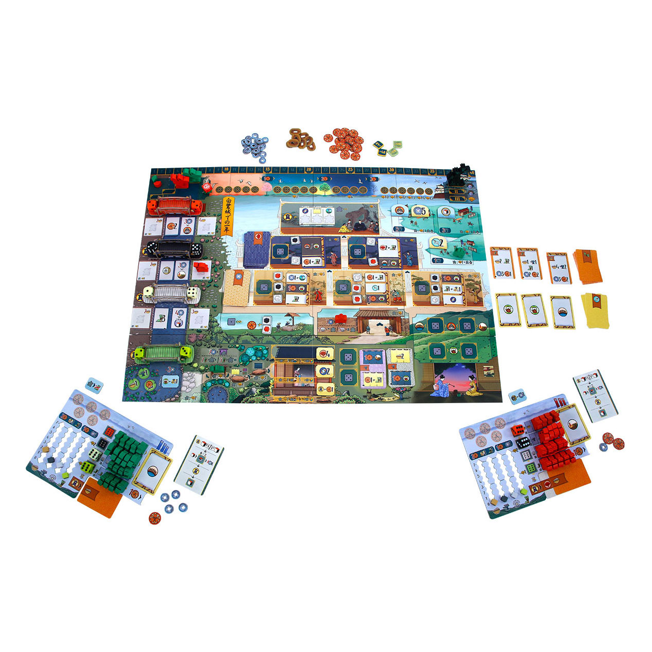 999 Games Het Witte Kasteel van Himeji - Matcha Uitbreiding