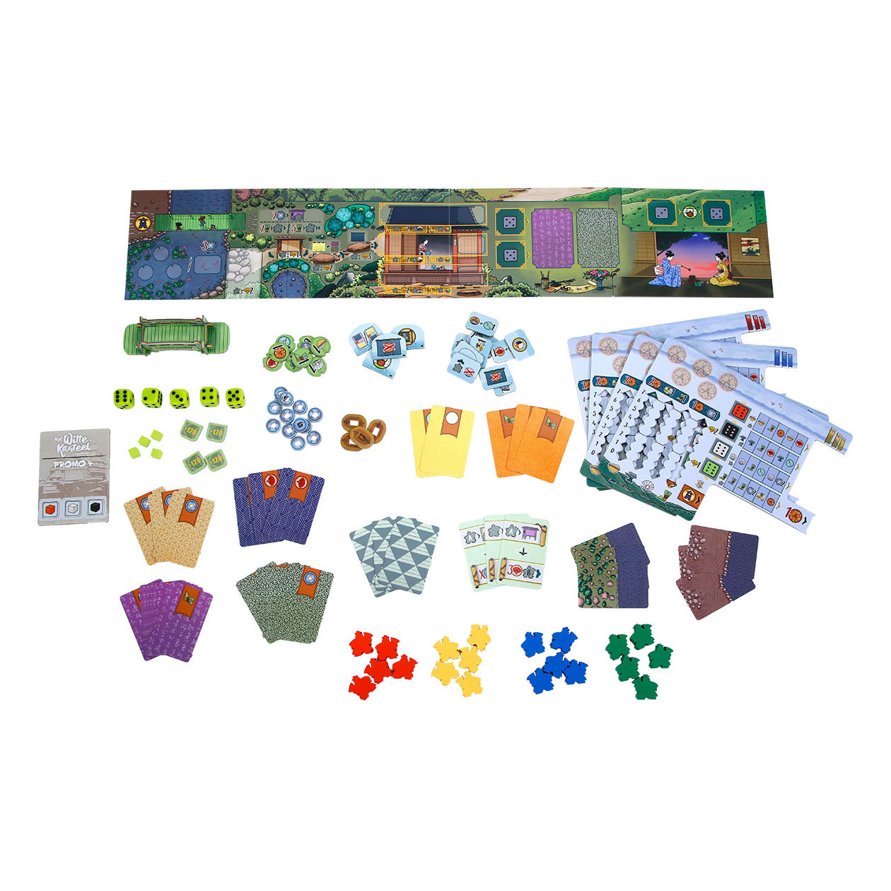 999 Games Het Witte Kasteel van Himeji - Matcha Uitbreiding