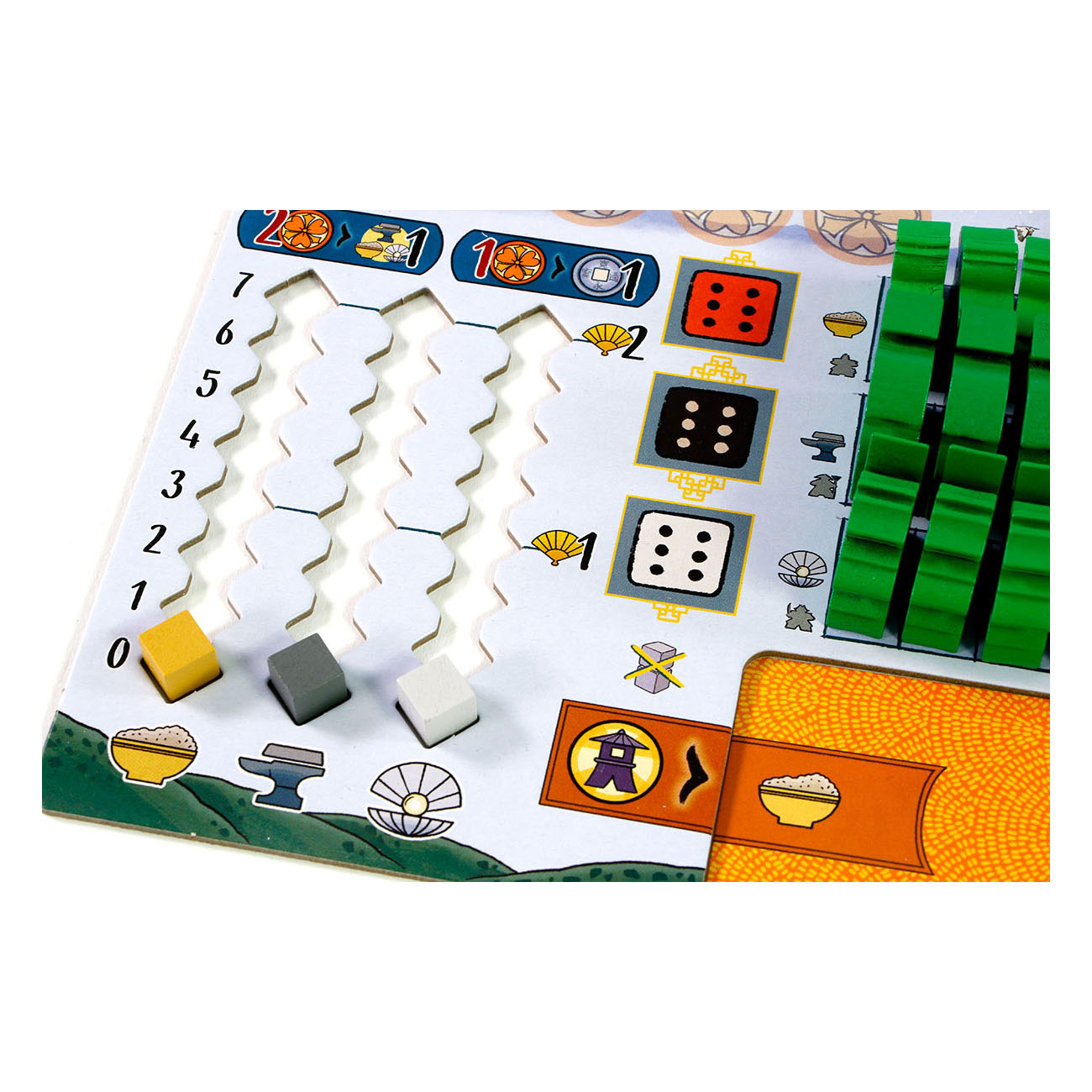 999 Games Het Witte Kasteel van Himeji - Matcha Uitbreiding