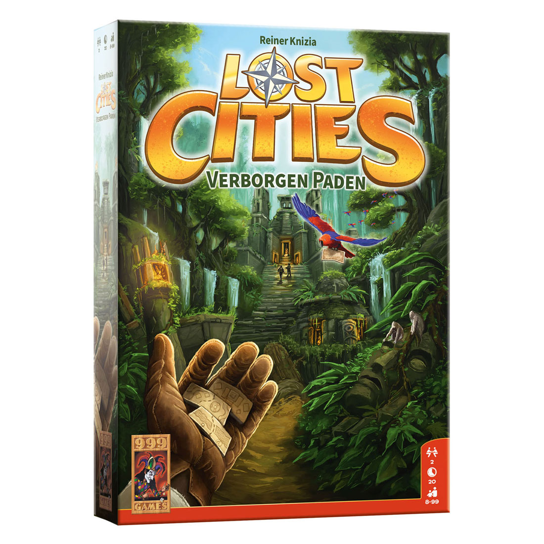 999 Games Cités Perdues Chemins Cachés - Jeu de Société